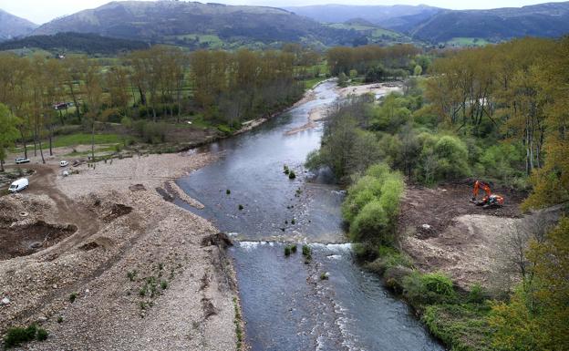 A punto de comenzar los trabajos en Cabezón para canalizar el río Saja