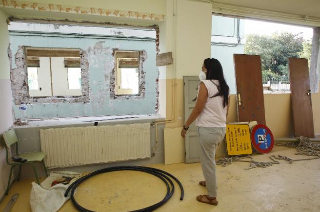 Las obras en el colegio Pancho Cossío ponen en riesgo el comienzo del curso