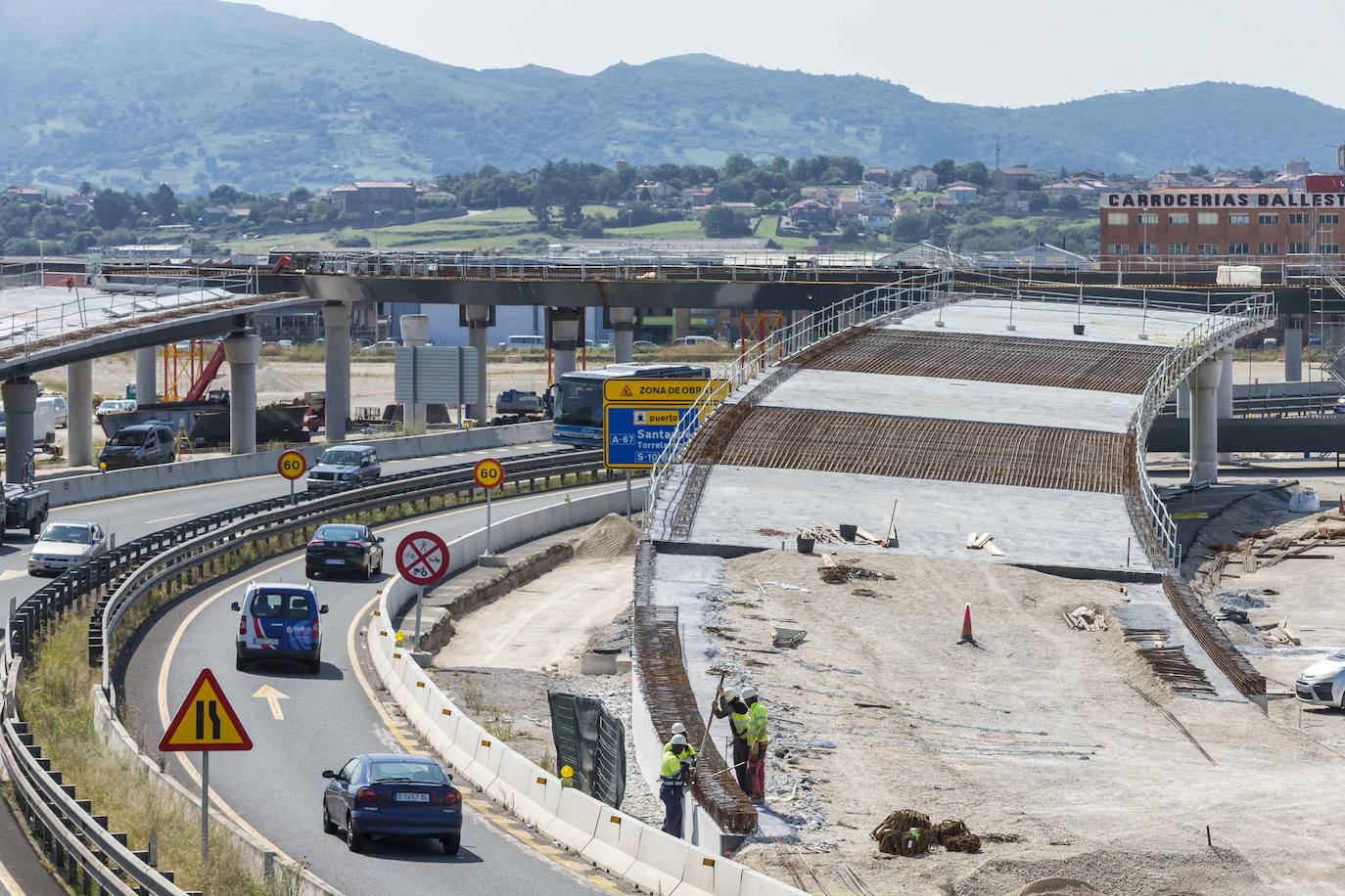 Avanzan las obras