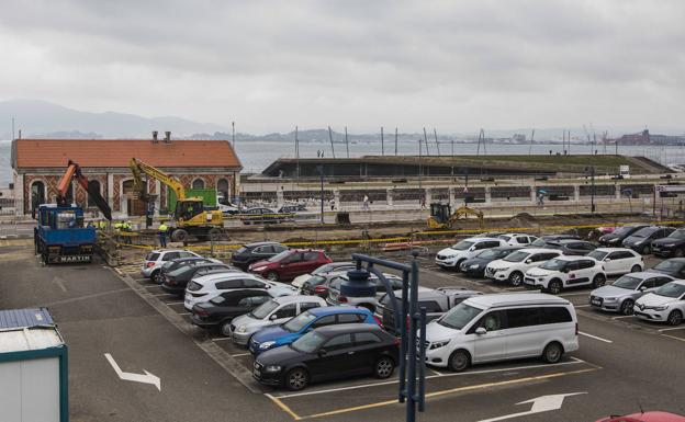 El aparcamiento del Palacio de Festivales se levanta para construir un paseo cultural