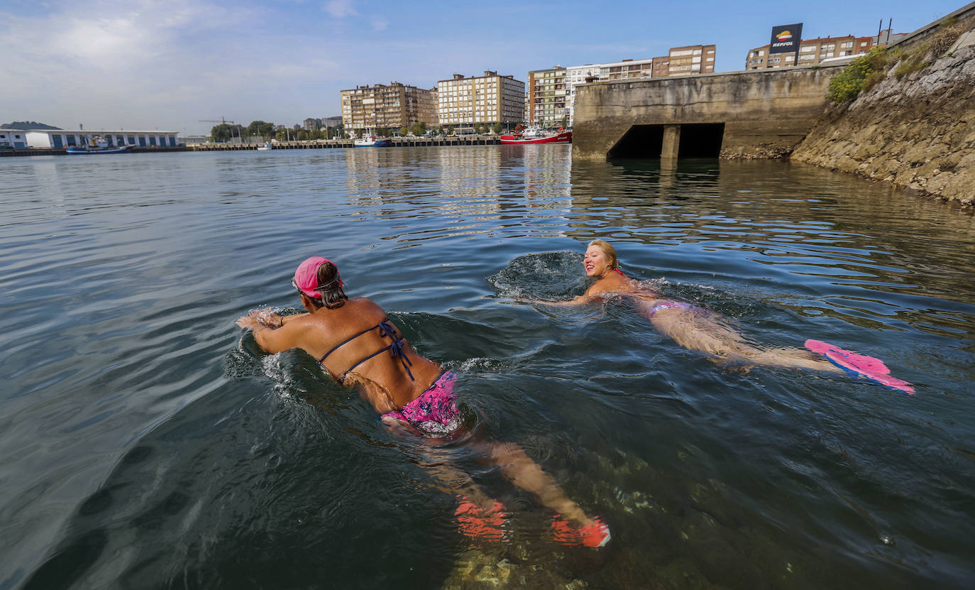 Las mejores imágenes de la jornada de calor en Cantabria