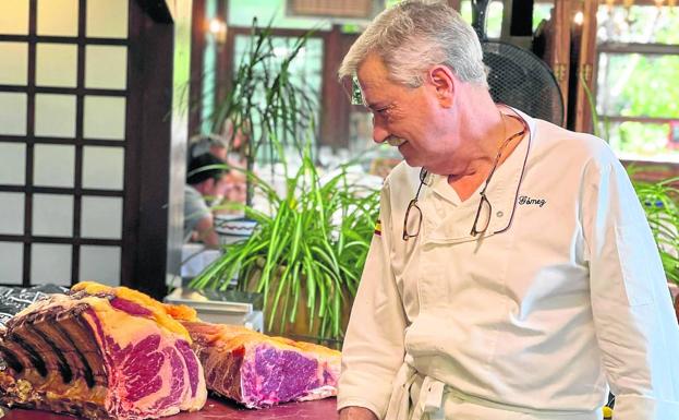 El arte de domesticar carne y pescado a la parrilla en la Hostería de Adarzo