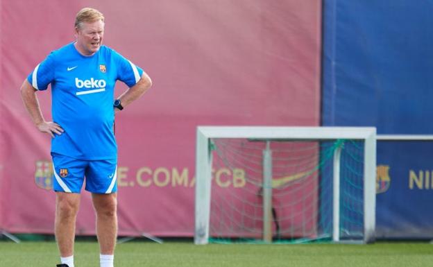 Koeman: «He tenido cositas con Laporta, pero estamos bien»