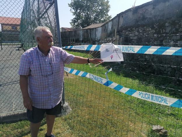 El Obispado reparará el muro del cementerio de Bezana