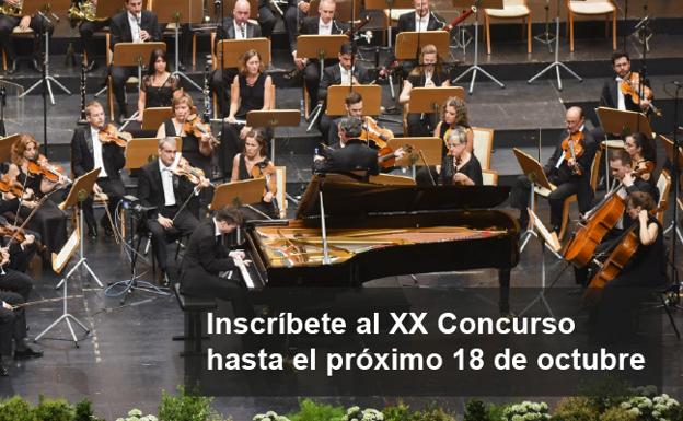 El 18 de octubre se cierra el plazo para participar en el Concurso Internacional de Piano Paloma O'Shea