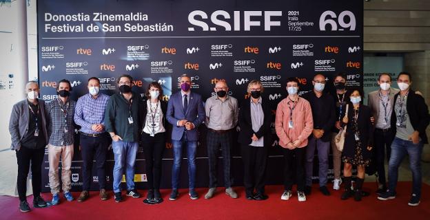 Cinco creadores llevan por primera vez «el sello de Cantabria» al Festival de Cine de San Sebastián