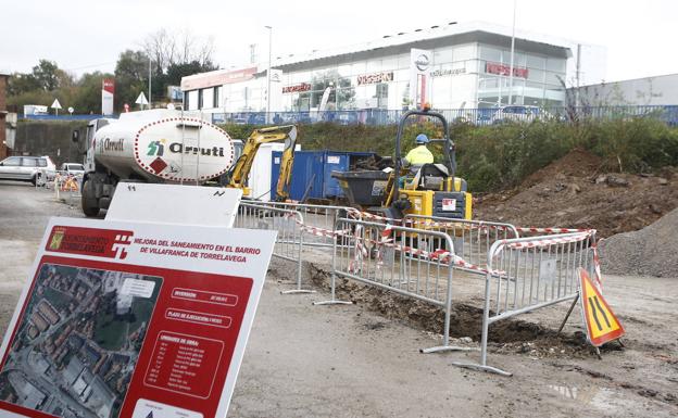 Finalizadas las obras de mejora de saneamiento del barrio de Villafranca