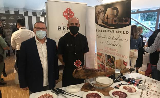 La Casona del Judío acogió 'Tentación Ibérica', una muestra profesional de vinos y jamones