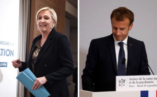 Macron y Le Pen dirimen la batalla electoral en el Magreb