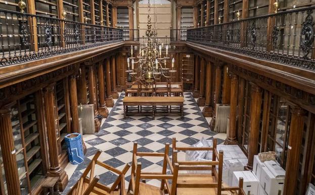 Las obras de la Biblioteca de Menéndez Pelayo comenzarán la próxima semana