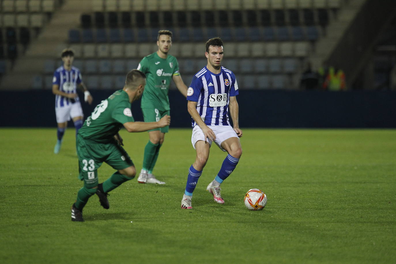 Imágenes del choque de Copa Federación entre la Gimnástica y el Alfaro