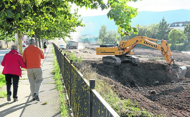 El Híjar recupera cauce a su paso por el tramo urbano de Reinosa y Matamorosa