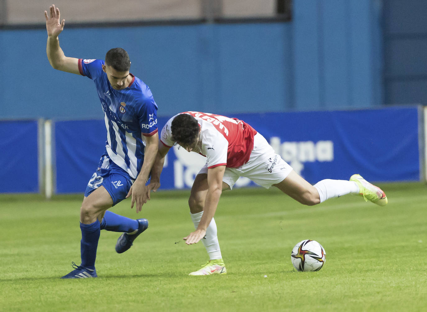 Las imágenes del Avilés-Racing