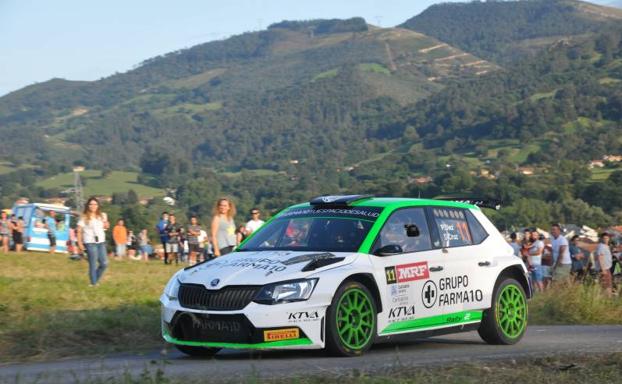 Pablo Díez defiende hoy su liderazgo en el Rally de Cóbreces