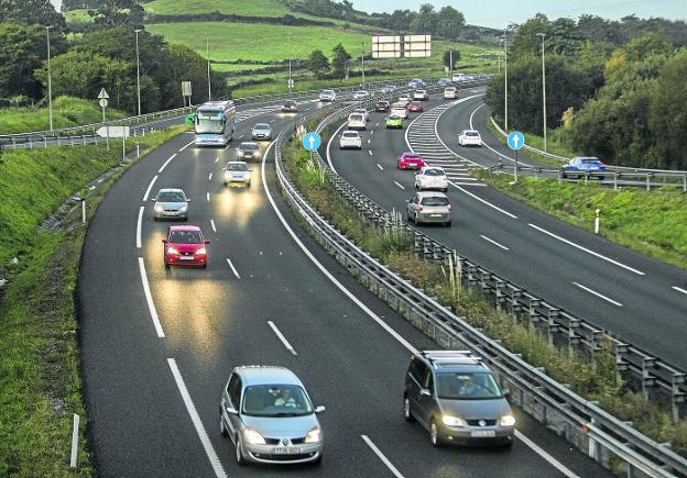 72.500 vehículos circulan cada día por la autovía entre Santander y Torrelavega