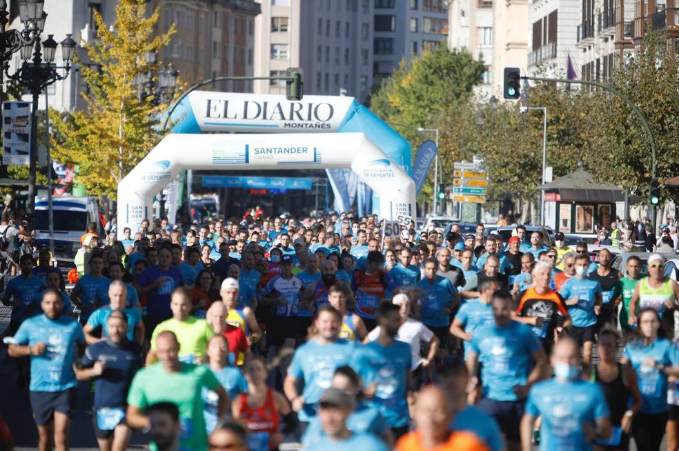 Fiesta del atletismo en la carrera de El Diario