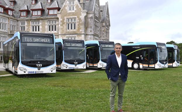 Santander invierte 2,2 millones en seis nuevos autobuses híbridos