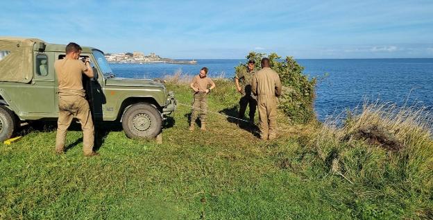 El Ejército regresa a Castro para recuperar los pontones varados