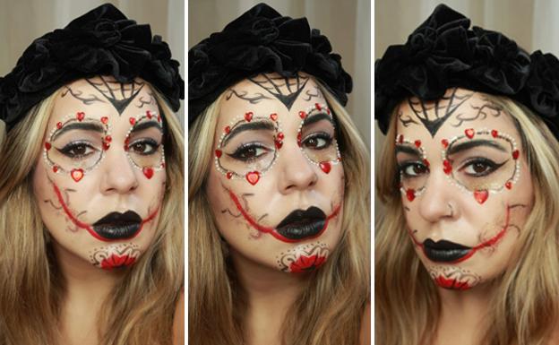 Un tutorial de maquillaje para vivir un Halloween de miedo