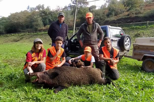 Los montes dan a los cazadores 22 jabalíes en las jornadas del fin de semana