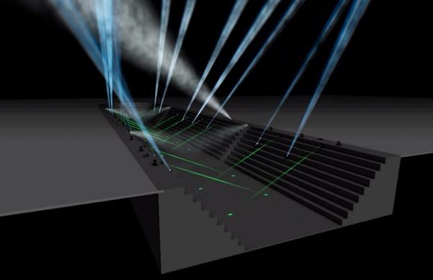 Una intervención audiovisual llenará de luz y sonido el Dique de Gamazo