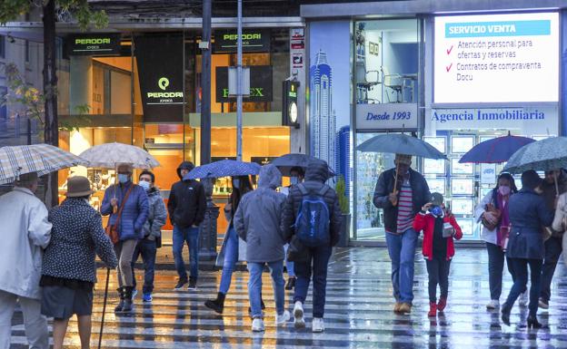 El primer temporal del otoño