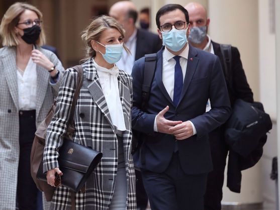 Alberto Garzón apoya a Yolanda Díaz como líder de una izquierda plural