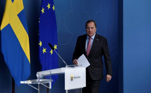 Stefan Löfven presenta su dimisión como primer ministro sueco