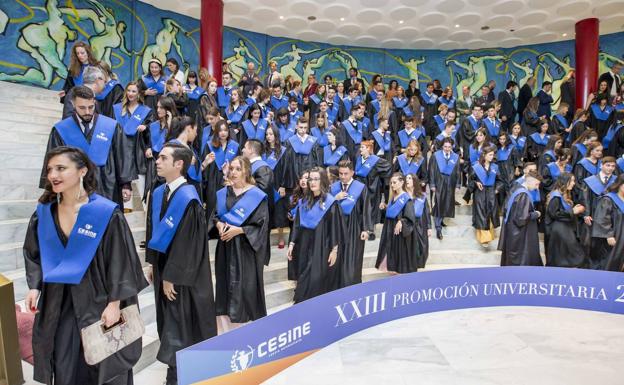 CESINE celebra su gala de graduación el próximo martes en el Palacio de Festivales de Cantabria