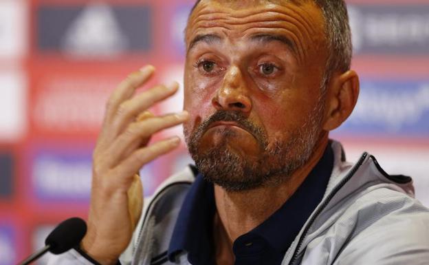 Luis Enrique: «Antes del partido duermo como un niño, después ni borracho»