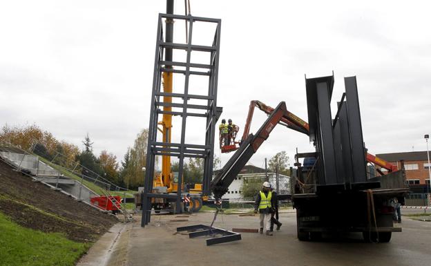 El ascensor de Nueva Ciudad estará en servicio en marzo de 2022