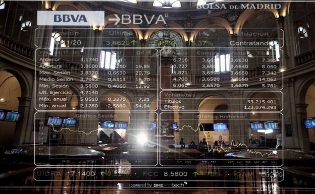 El Ibex pierde un 3,6% en su peor semana del año