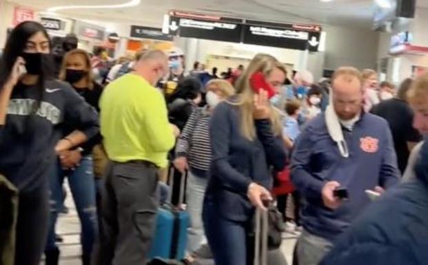 Un disparo accidental paraliza temporalmente el aeropuerto de Atlanta