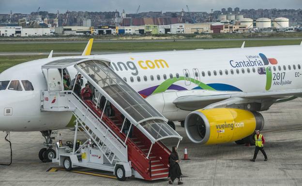 Vueling reducirá su oferta a Barcelona durante enero