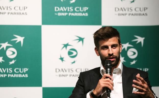 Piqué planea llevarse la Copa Davis a Abu Dabi