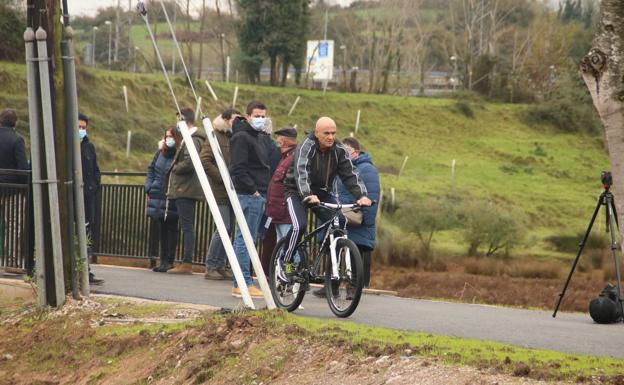 Abierto para peatones y ciclistas el puente sobre la ría de Solía
