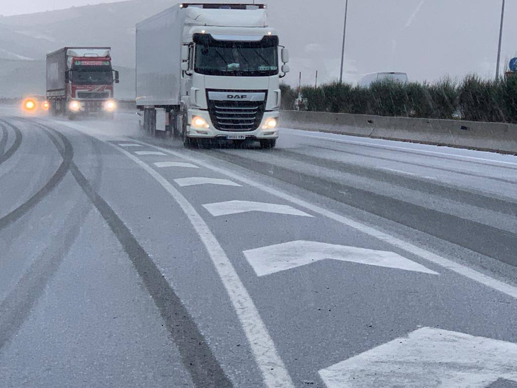 El temporal de nieve se deja sentir con fuerza