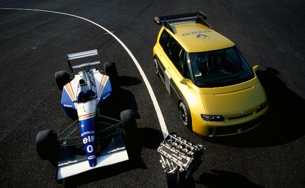 Renault Espace F1, un monovolumen a 300 km/h