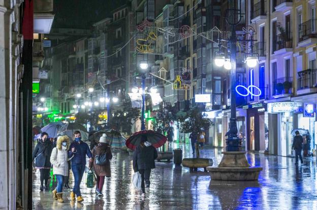 Luces de Navidad fundidas cuatro días después del encendido