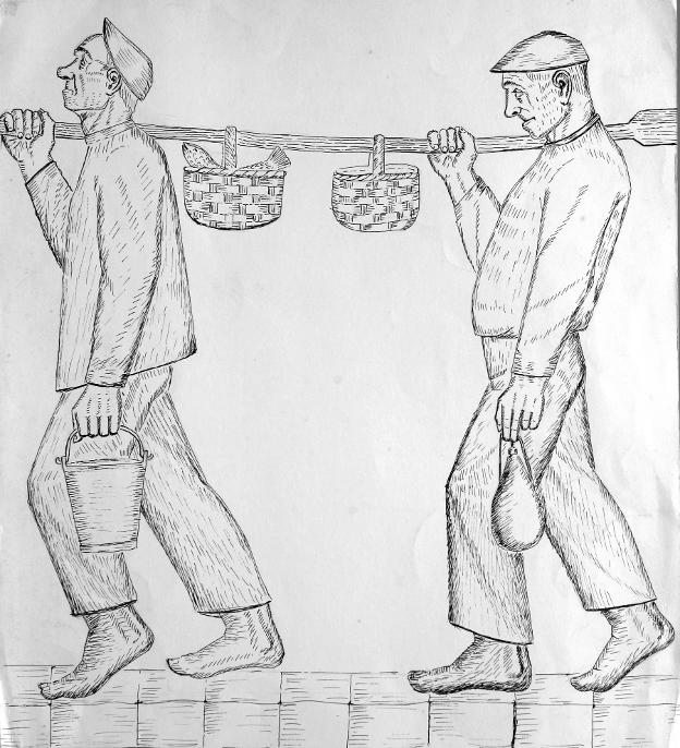 Más de 500 dibujos integran el legado del artista Mauro Muriedas destinado a la Colección de la UC