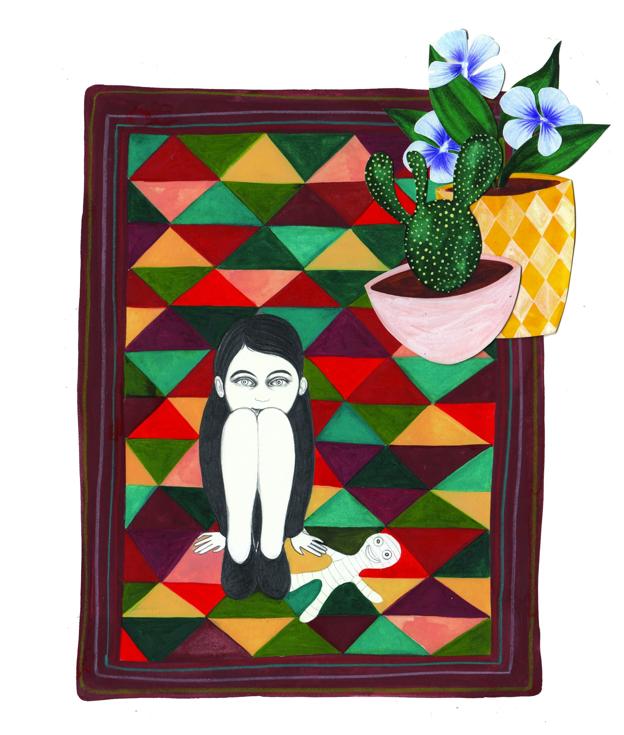 La ilustradora cántabra Sara Morante se consolida como creadora de historias con la obra 'Flor fané'