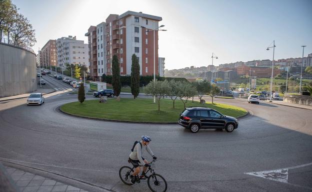 La calle Ernest Lluch, marcada en el mapa de los robos en viviendas que se registran en Santander