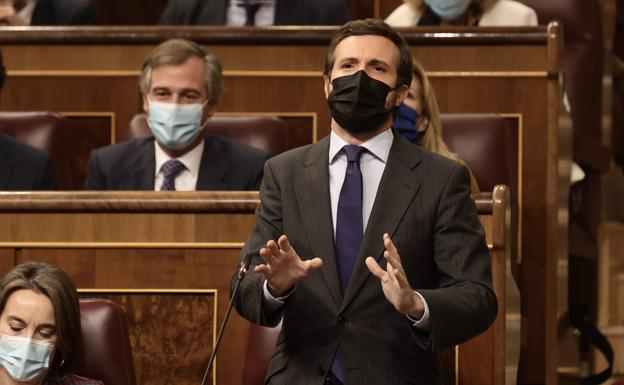 Casado a Sánchez: «¿Qué coño tiene que pasar para que asuma alguna responsabilidad?»