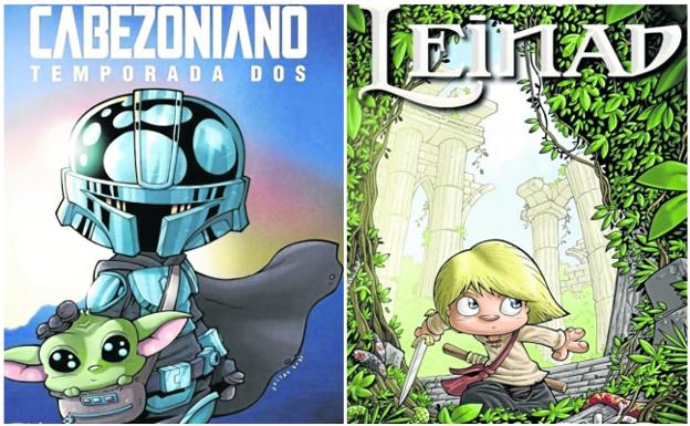 Enrique Vegas presenta las nuevas aventuras de 'El cabezoniano' y 'Leinad'