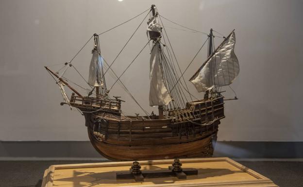 El MMC acoge una exposición temporal de maquetas de barcos