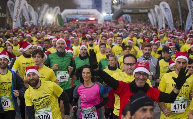 El covid amenaza las carreras de San Silvestre