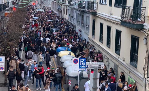 Una 'tardebuena' con «menos gente» en Santander