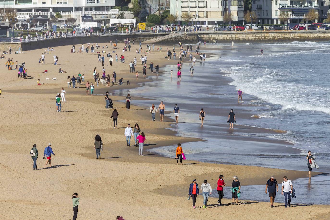 Temperaturas de primavera en diciembre