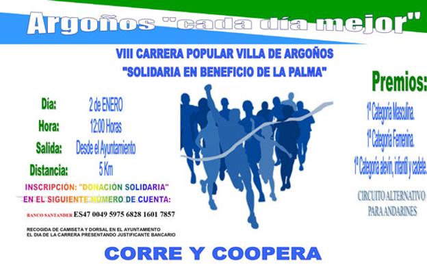 Cancelada la carrera popular solidaria de Argoños prevista para el 2 de enero