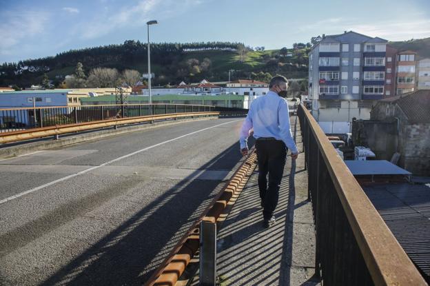 La próxima reforma del viaducto de Barreda permitirá mejorar su seguridad